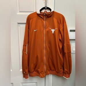 UT Nike Athletic Zip Up, Size M (runs a little large). University of Texas